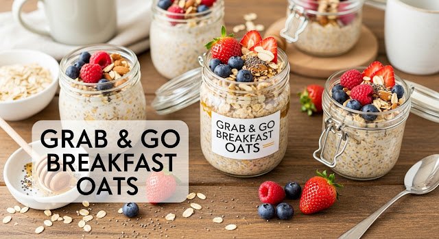 Grab & Go Breakfast Oats: 5 Easy, Healthy Recipes