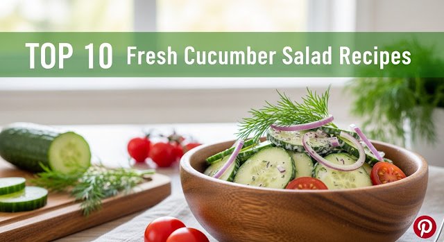 Top 10 Fresh Cucumber Salad Recipes for Healthy Spring Meals
